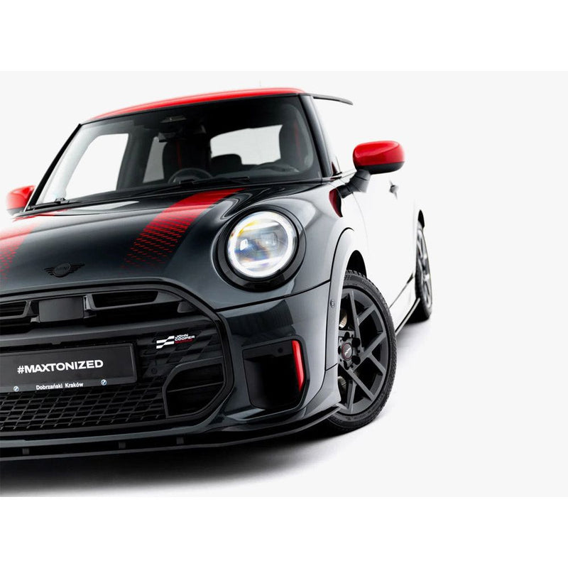 Maxton Design - Aftermarket  Street PRO Front Splitter compatible with MINI Cooper John Cooper Works F66