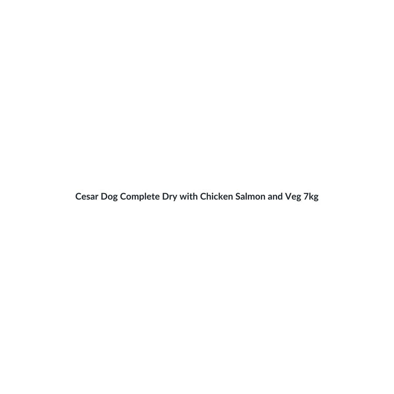 Cesar Dog Complete Dry with Chicken Salmon and Vegetables 7kg