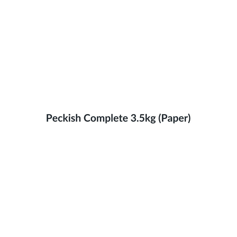 Peckish Complete 3.5kg (Paper)