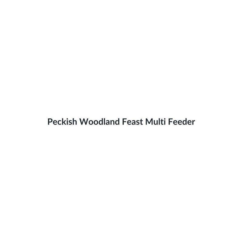 Peckish Woodland Feast Multi Feeder
