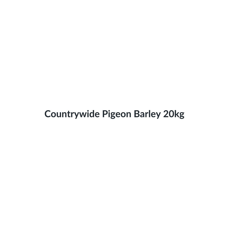 Countrywide Pigeon Barley 20kg