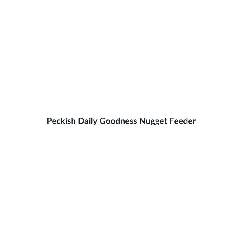 Peckish Daily Goodness Nugget Feeder