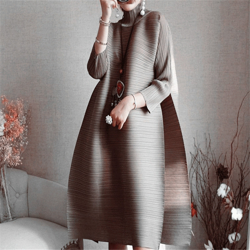 Mid-length a-line dress
