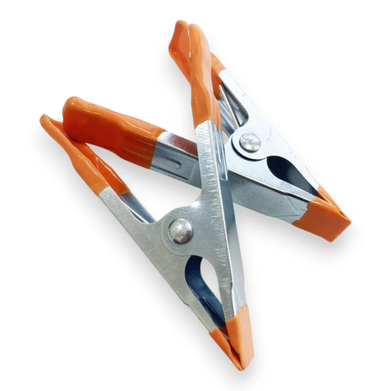 2 Pack Metal Spring Clamps 4 Inch Heavy Duty Spring Clips