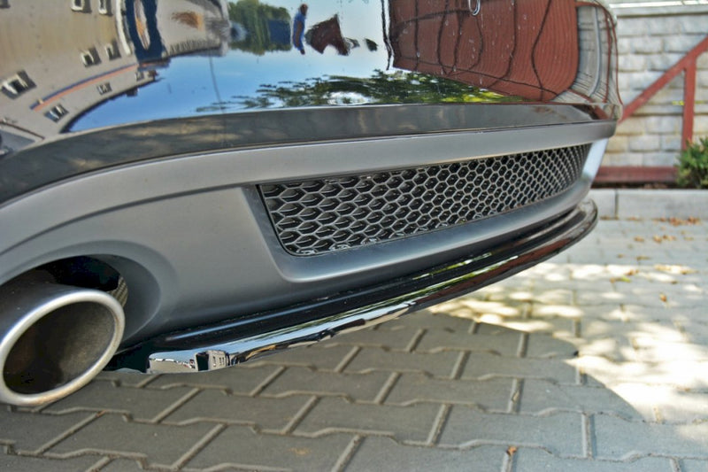 Maxton Design - CENTRAL REAR SPLITTER AUDI A5 S-LINE 8T COUPE / SPORTBACK (WITHOUT A VERTICAL BAR)