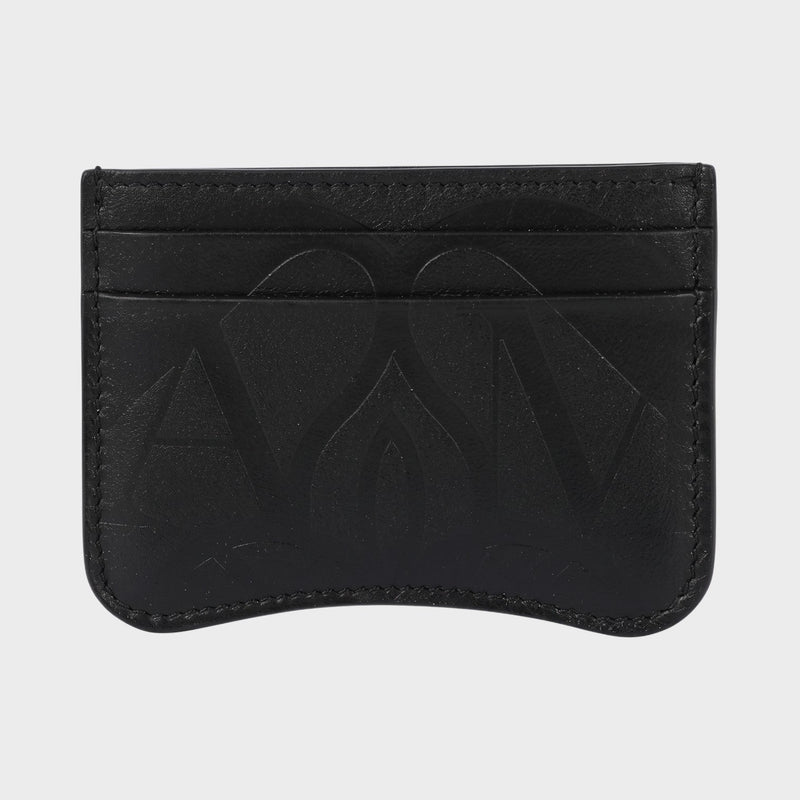 Logo Card Holder Black