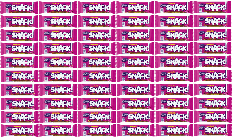 60 x Cadbury Snack Sandwich 110GM