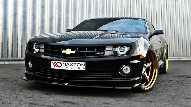 Maxton Design - FRONT SPLITTER CHEVROLET CAMARO V SS - EU VERSION (PREFACE) (2009-13)