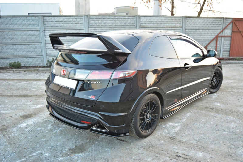 Maxton Design - REAR SIDE SPLITTERS HONDA CIVIC VIII TYPE S/R