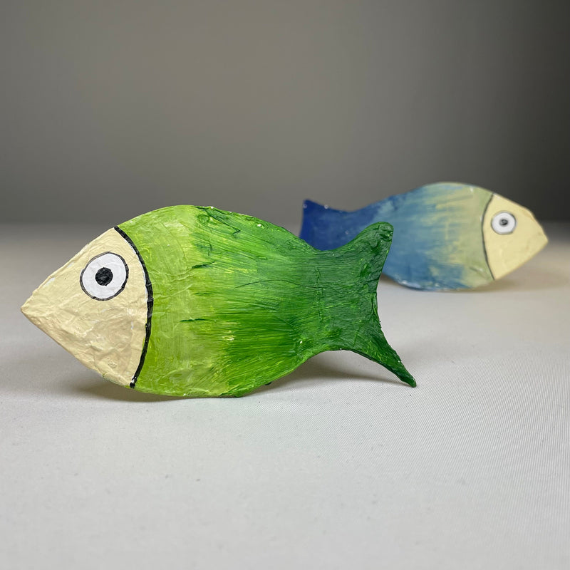 Colourful Fish Bauble - Handmade Ornament