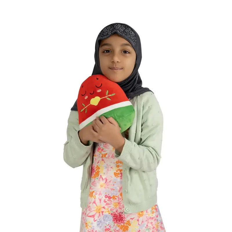Nūr Watermelon Plushie | Islamic Toys for Kids (20cm)