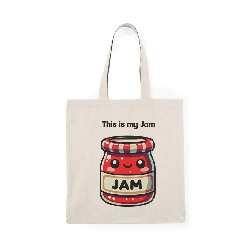 Playful Jam Jar Tote – Cute & Eco-Friendly Bag