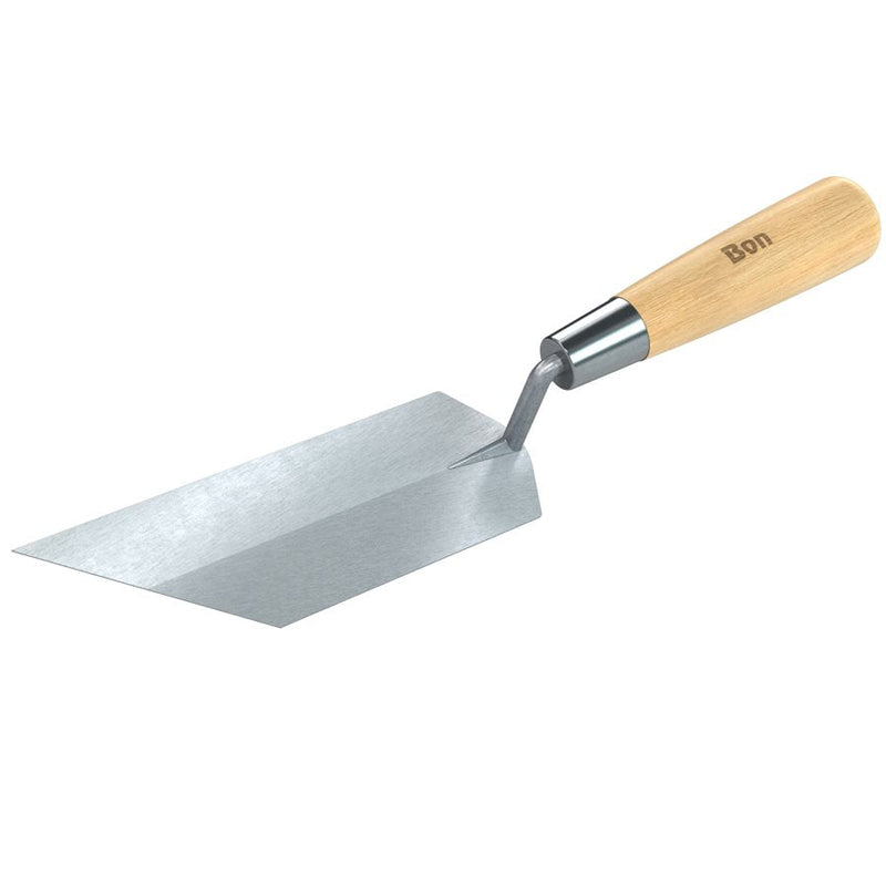 Bon Tool 45° Angle  Margin Trowel - Wood Handle