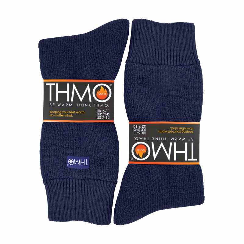 Mens Thick Winter Thermal Socks with Seamless Toe (Multipack Options)