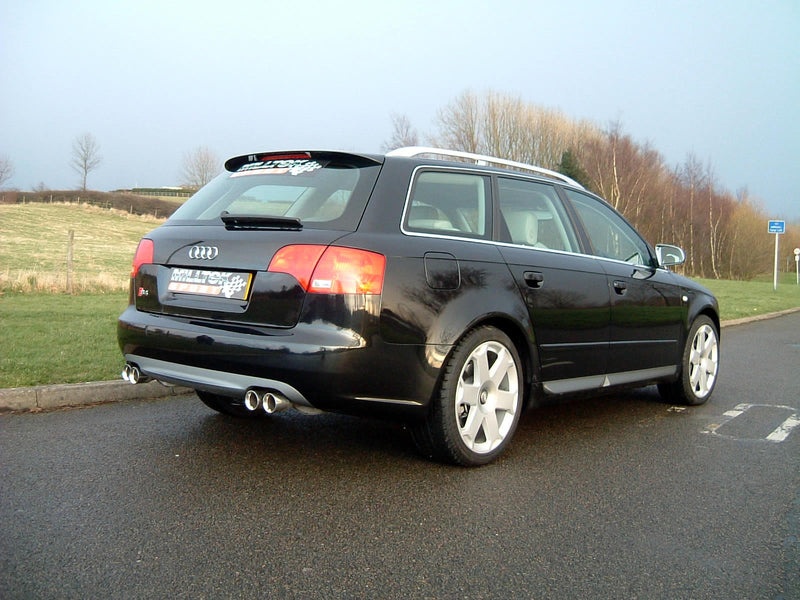 Milltek Sport - Cat Back Exhaust (Resonated or Non resonated) Audi S4 B7 4.2 V8