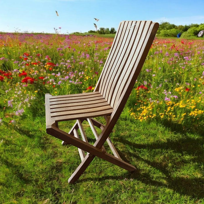 MIAMI FOLDING TEAK CHAIR