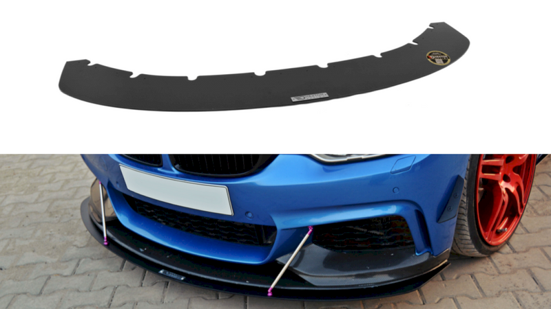 Maxton Design - FRONT RACING SPLITTER V.3 BMW 4 F32 M-SPORT & M-PERFORMANCE (2013-2016)