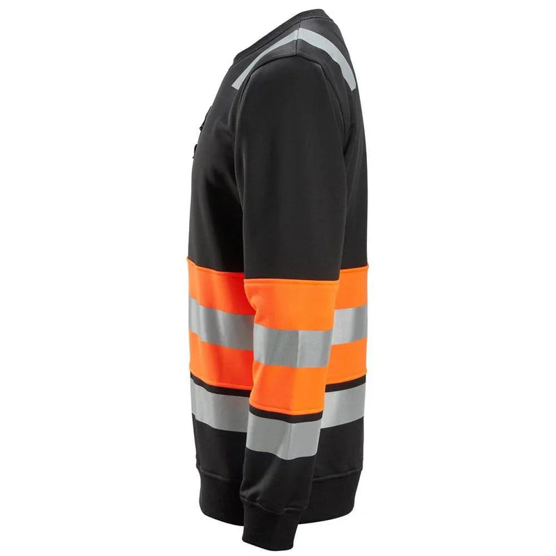 Snickers 8031 High-Vis Class 1 Sweatshirt