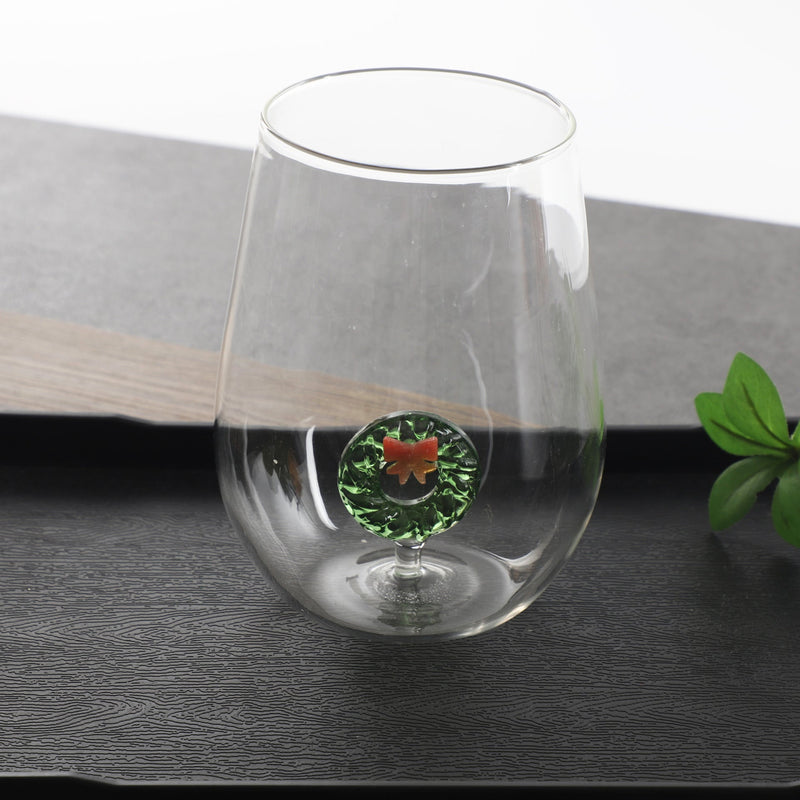 Creative High Borosilicate Glasses Christmas Tree
