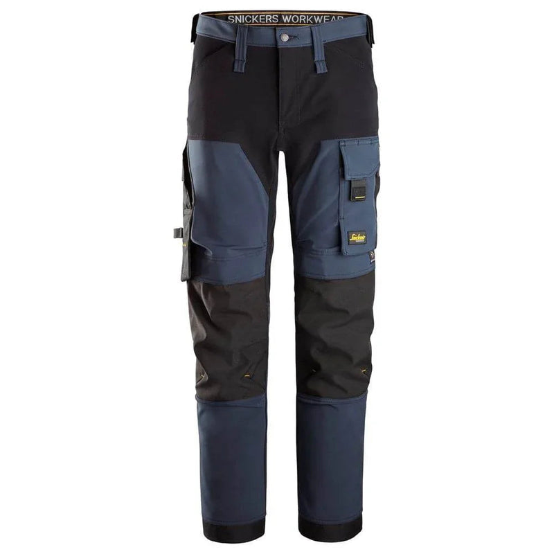 Snickers 6375 AllroundWork 4-way Stretch Trousers Navy Blue