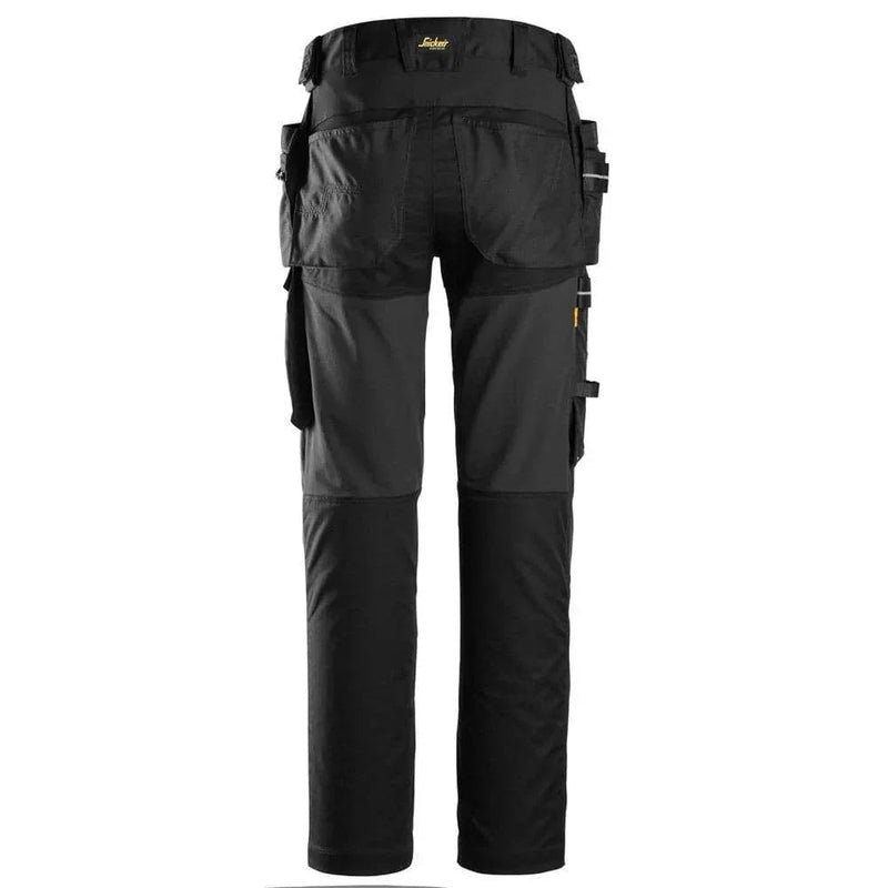 Snickers 6590 AllroundWork Stretch Trousers Capsulized Kneepads Holster Pockets