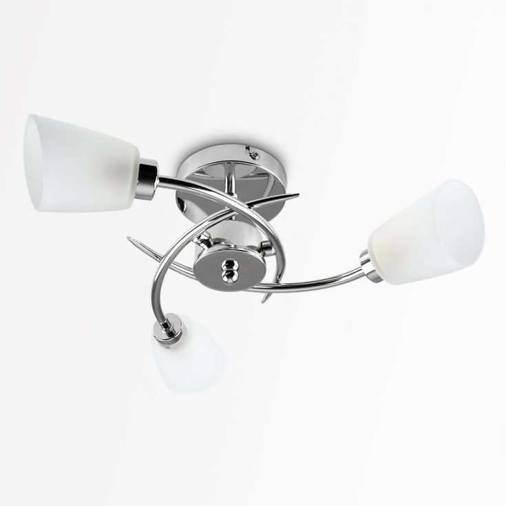 LED Ceiling Light Polished Chrome