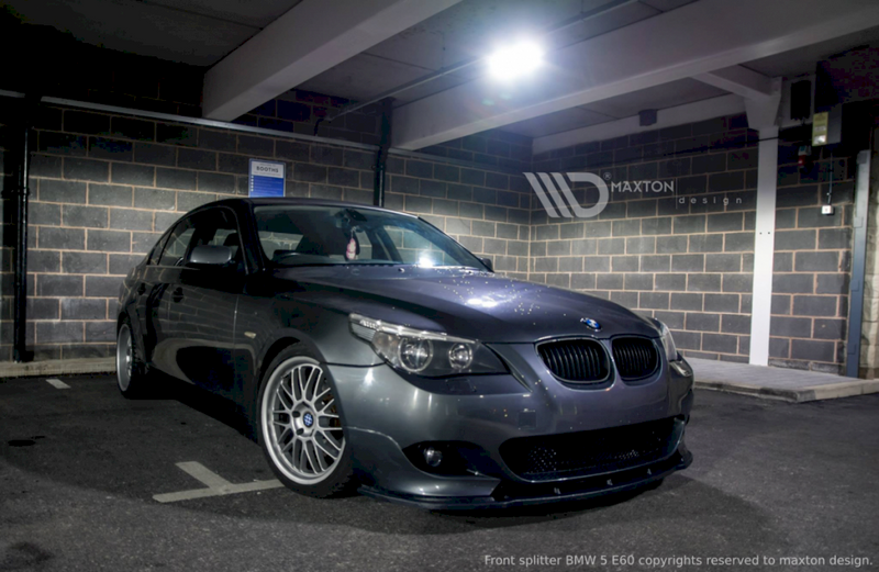Maxton Design - FRONT SPLITTER BMW 5 E60 M-PACK