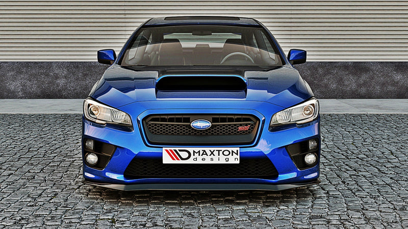 Maxton Design - FRONT SPLITTER V.1 SUBARU WRX STI