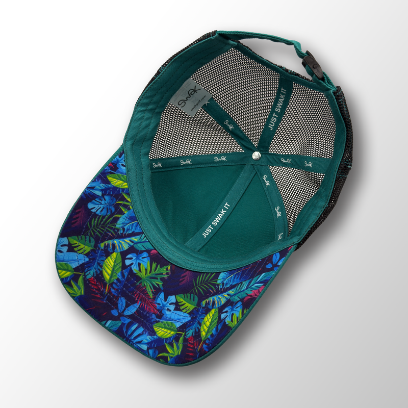 SWAK Green Leaves Cotton Baseball Cap – Lightweight, Breathable Hat