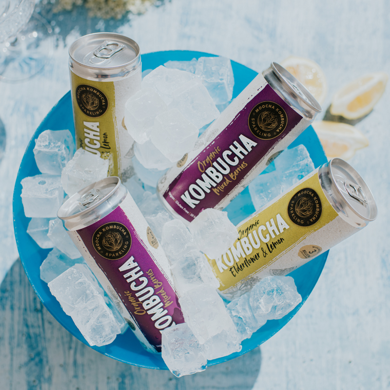 Antioxidant Bundle | 20 cans | Mixed Berry, Elderflower & Lemon and Peach & Turmeric