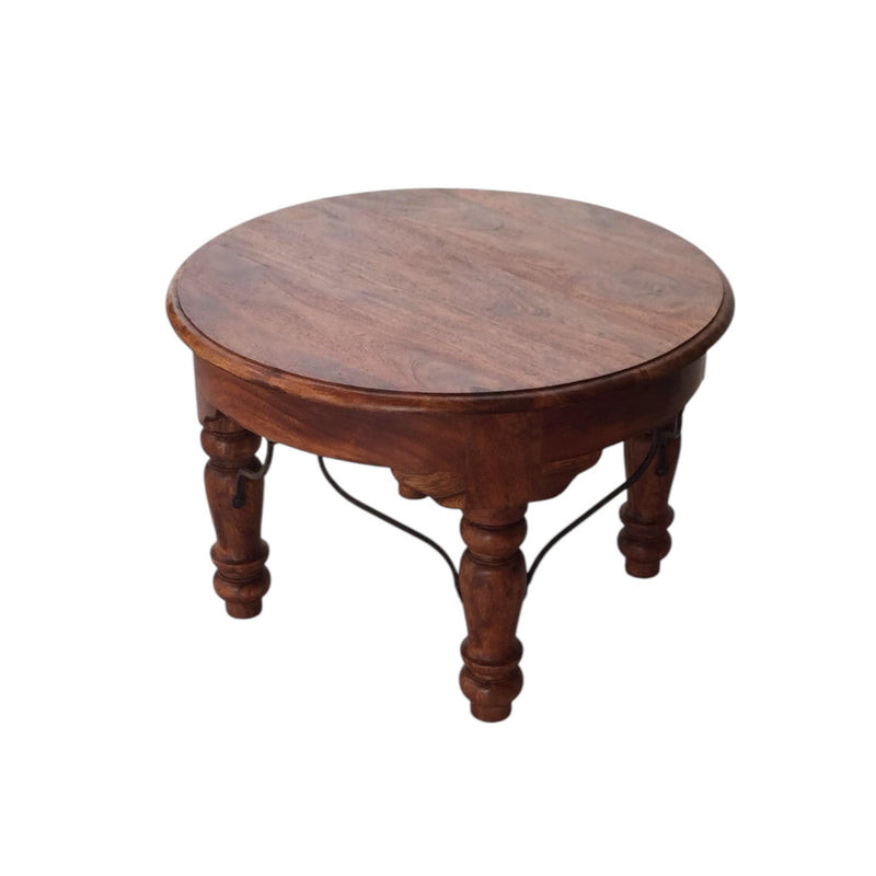 45CM WOODEN ROUND TABLE