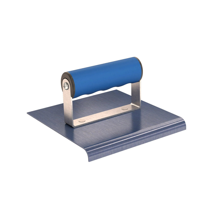 Bon Tool Blue Steel Sidewalk Edger - Comfort Grip Handle