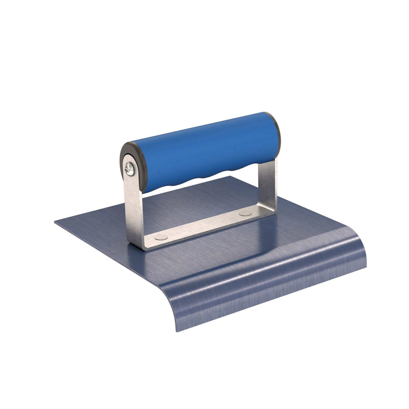 Bon Tool Blue Steel Sidewalk Edger - Comfort Grip Handle