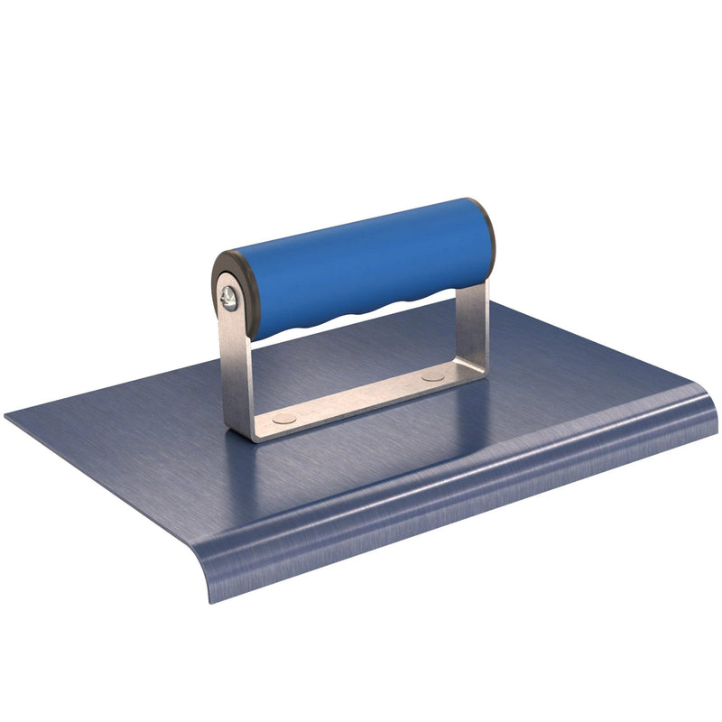 Bon Tool Blue Steel Sidewalk Edger - Comfort Grip Handle