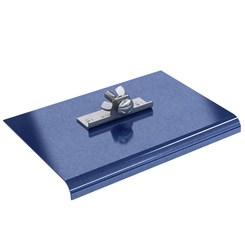 Bon Tool 9” x 6” Blue Steel Walking Concrete Edger