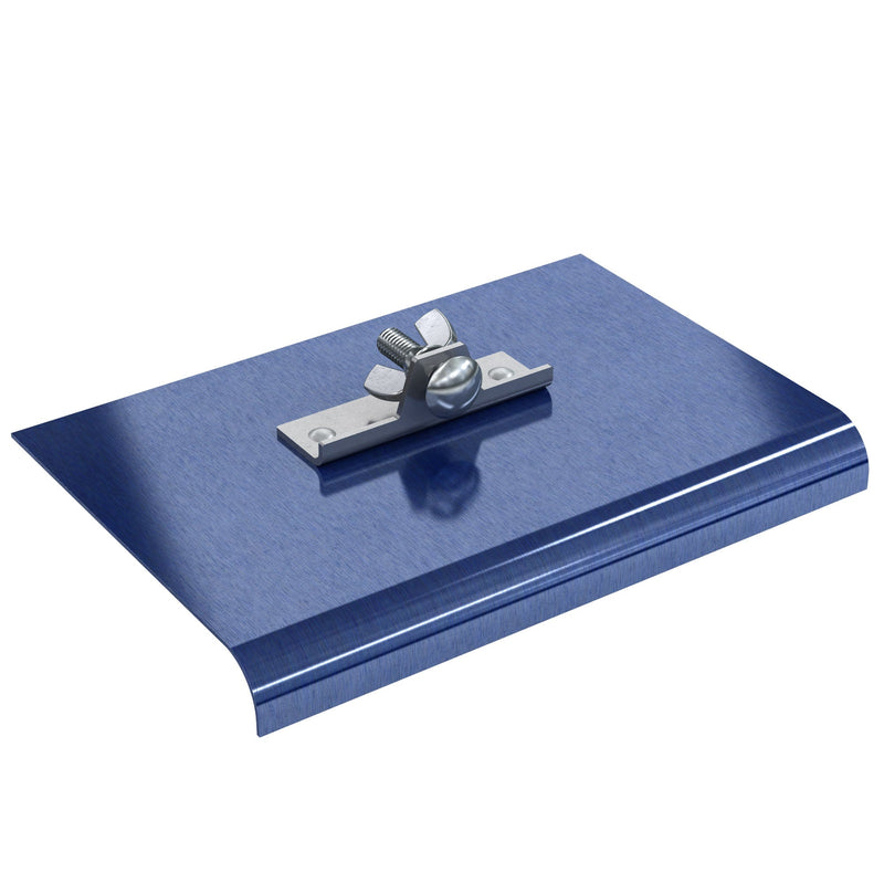 Bon Tool 9” x 6” Blue Steel Walking Concrete Edger