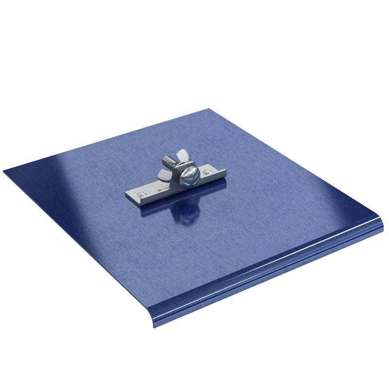 Bon Tool 9” x 10” Blue Steel Walking Concrete Edger