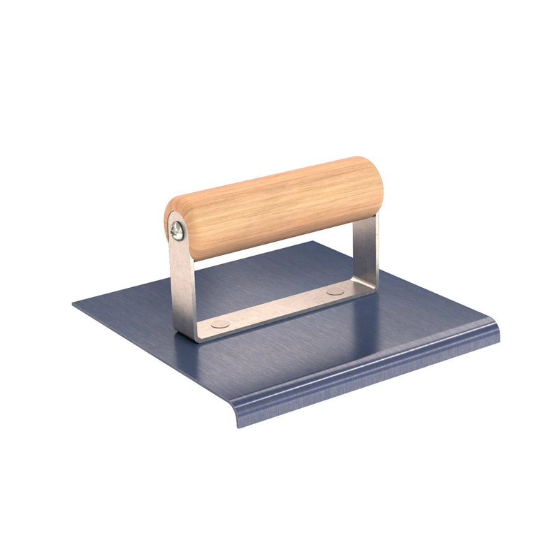 Bon Tool Blue Steel Sidewalk Edger - Wood Handle