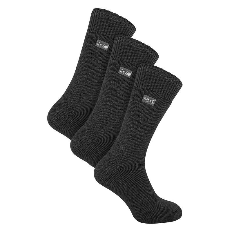 Mens Thick Winter Thermal Socks with Seamless Toe (Multipack Options)