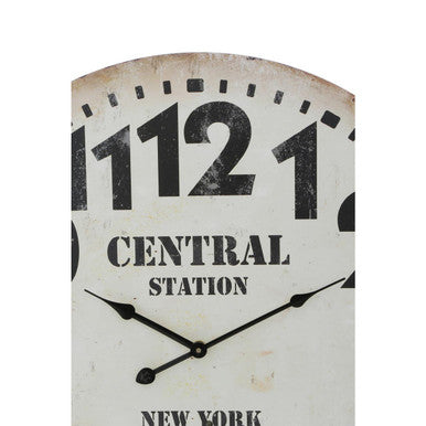 Crawley 58cm Dia Vintage Style Wall Clock