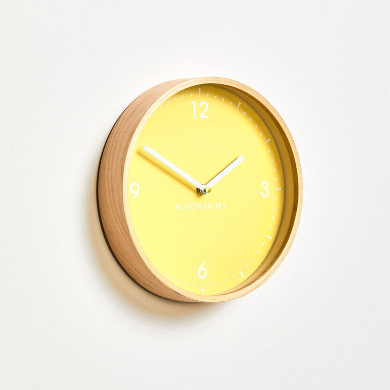 Small Yellow Wall Clock | Vitus