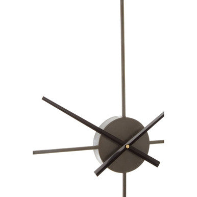Trinity 105cm Dia Rust Finish Wall Clock