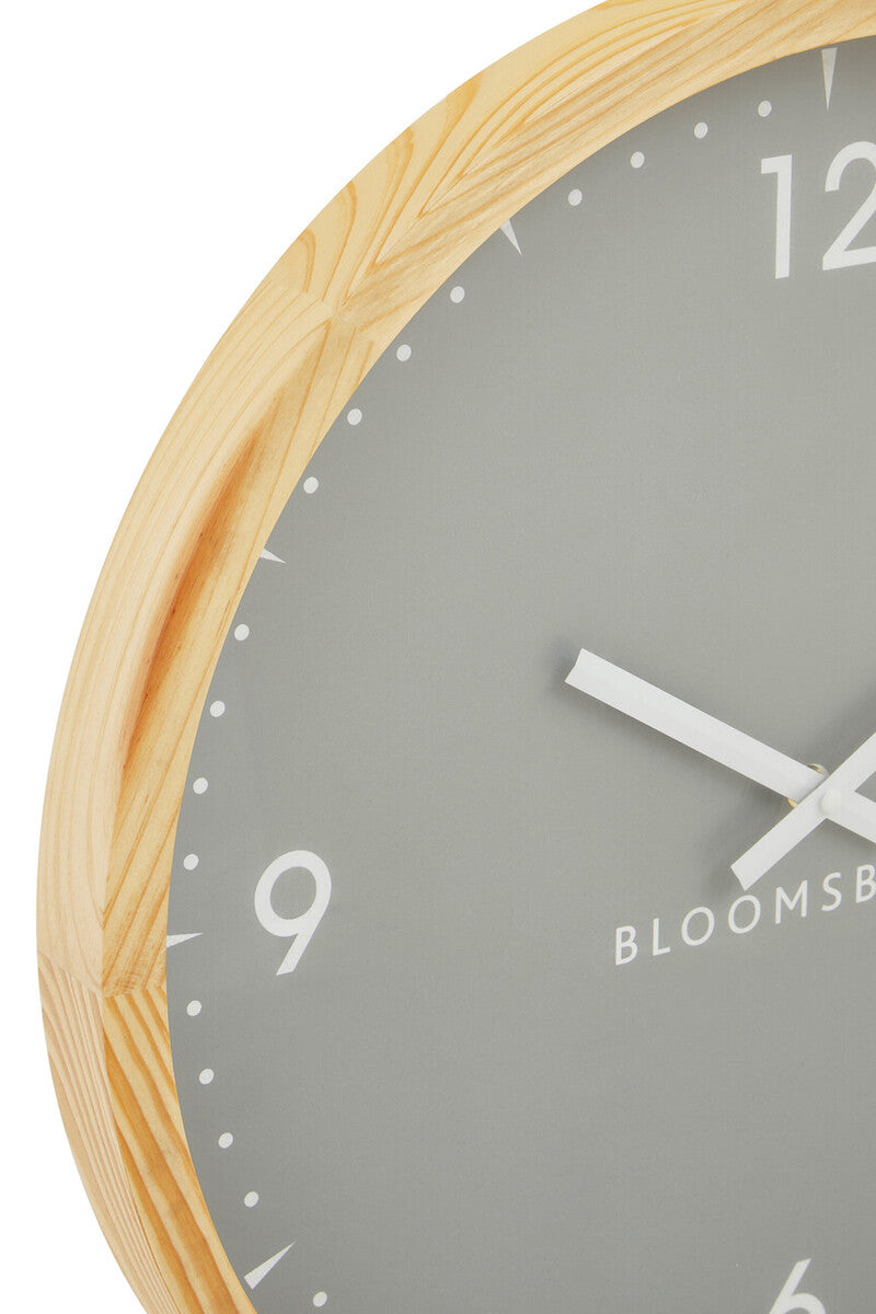 Vitus 50cm Dia Grey Wall Clock