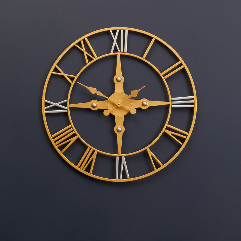 Gold and Silver Wall Clock | Vitus