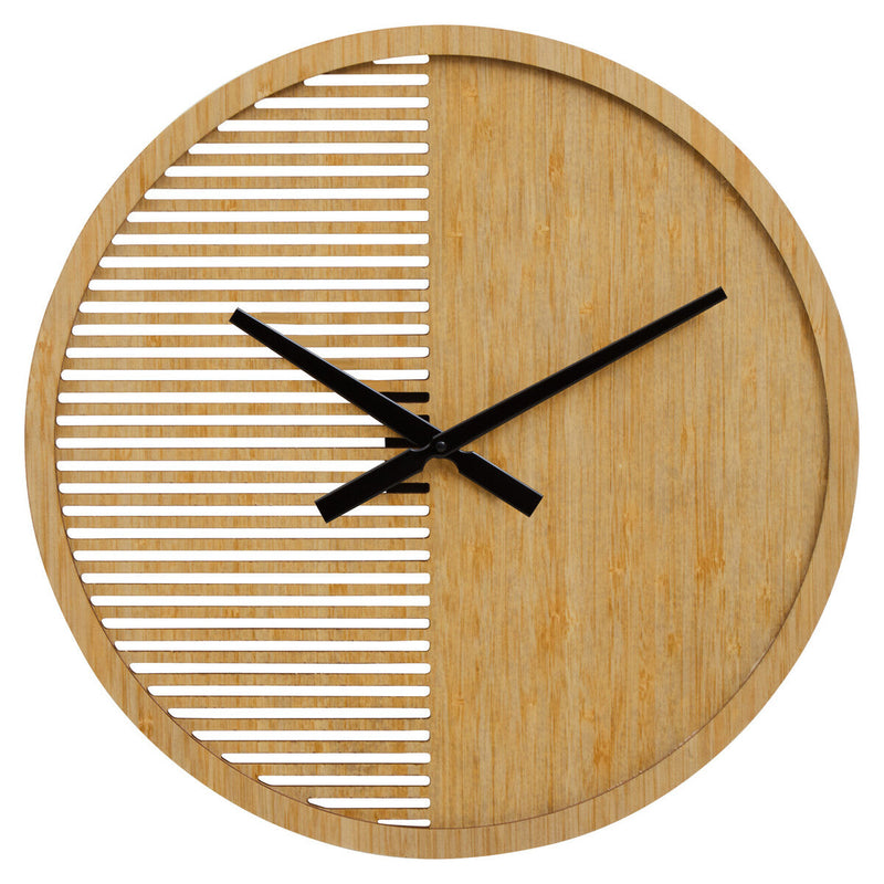 Vitus 60cm Dia Large Wooden Wall Clock