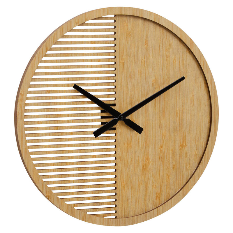 Vitus 60cm Dia Large Wooden Wall Clock