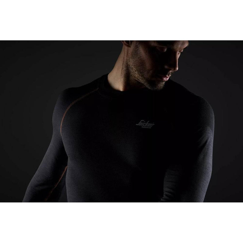 Snickers 9483 Seamless Base Layer Heat Regulating Wool Top
