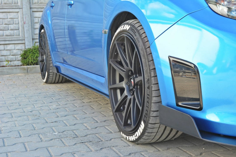 Maxton Design - RACING SIDE SKIRTS DIFFUSERS SUBARU IMPREZA WRX STI 2009-2011