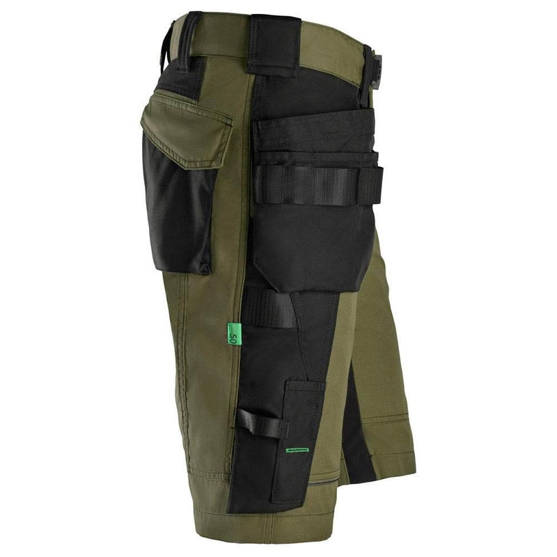 Snickers 6904 FlexiWork Holster Pocket Work Shorts Various Colours