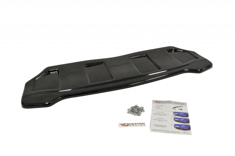 Maxton Design - CENTRAL REAR SPLITTER PEUGEOT 308 II GTI (WITHOUT VERTICAL BARS)